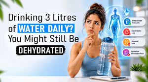 Hydration Drink For Gym In UAE: Drinking 3 Litres of Water Daily? You Might Still Be Dehydrated