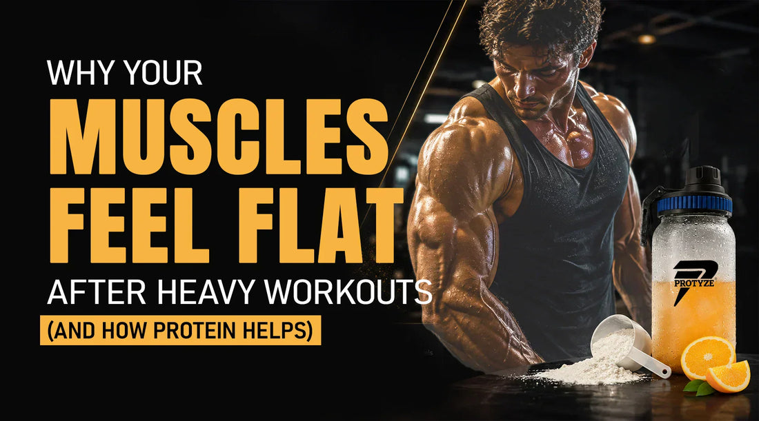 Why Your Muscles Feel Flat After Heavy Workouts (And How Protein Helps)