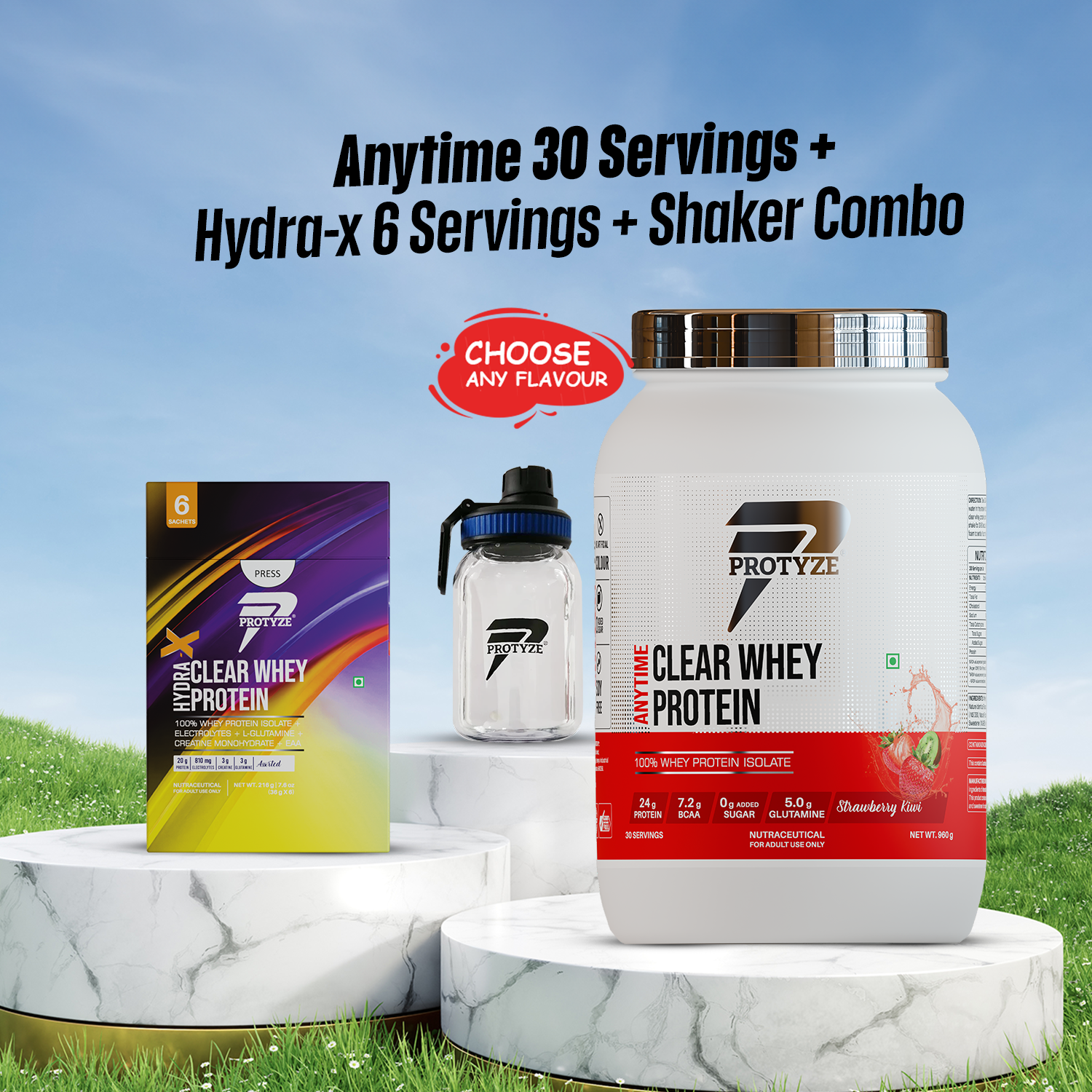 Clear Whey Isolate | Best Protein Powder Supplement | Protyze
