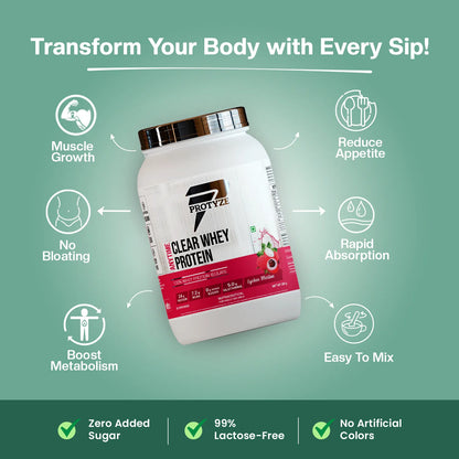 Anytime Clear Whey Protein Isolate, Lychee Martini (30 Servings)