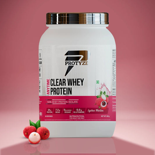 Anytime Clear Whey Protein Isolate, Lychee Martini (30 Servings)