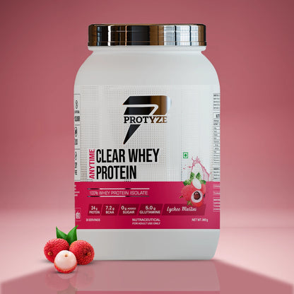 Anytime Clear Whey Protein Isolate, Lychee Martini (30 Servings)
