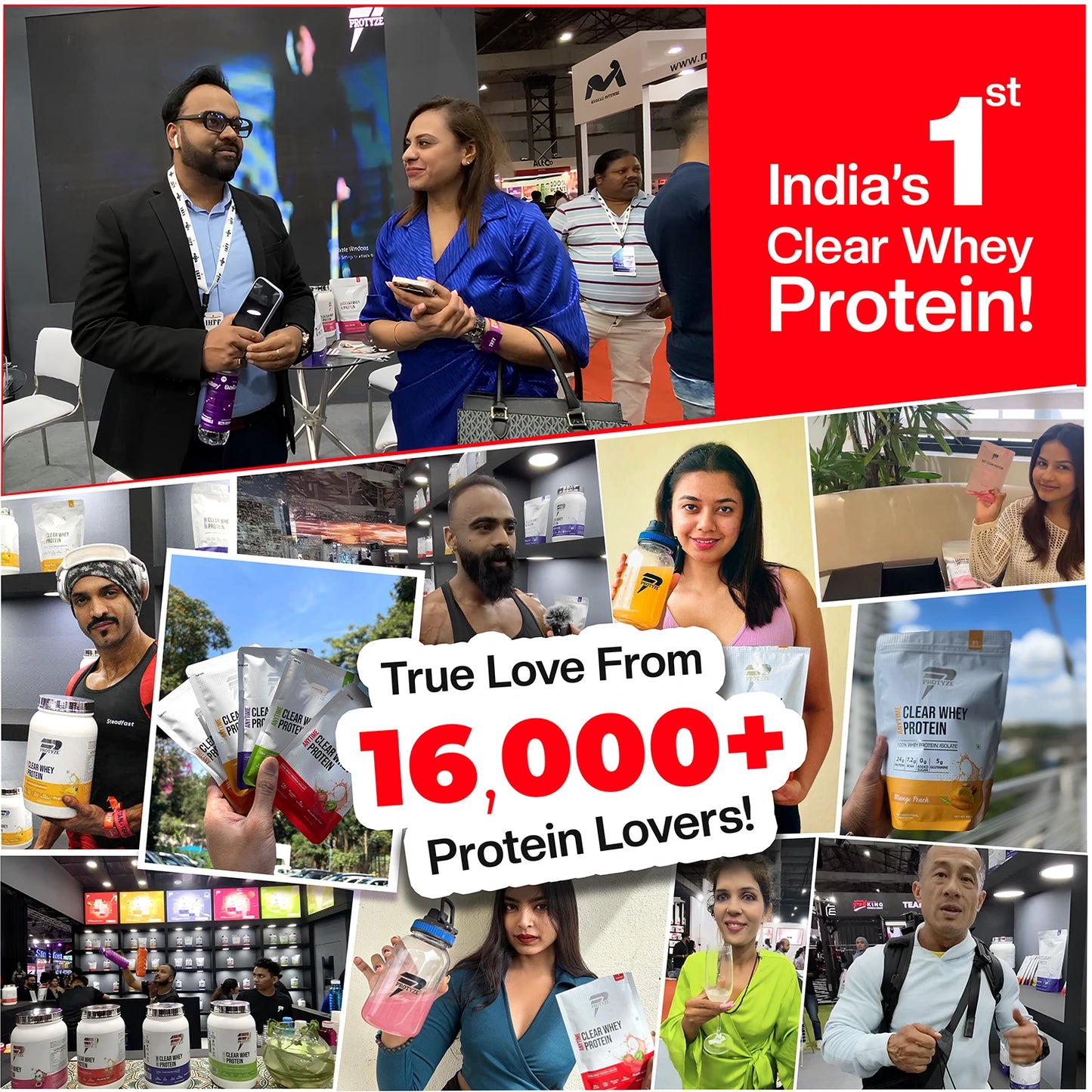 Anytime Clear Whey Protein, Nimbu Pani 15 Servings