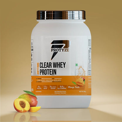 Anytime Clear Whey Protein Isolate, Mango Peach (30 Servings)