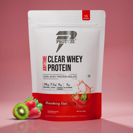 Anytime Clear Whey Protein Isolate, Strawberry Kiwi 15 Servings