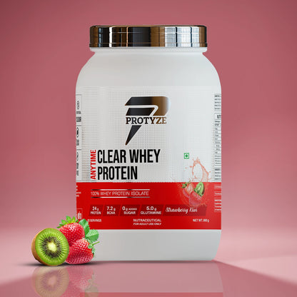 Anytime Clear Whey Protein, Strawberry Kiwi (30 Servings)