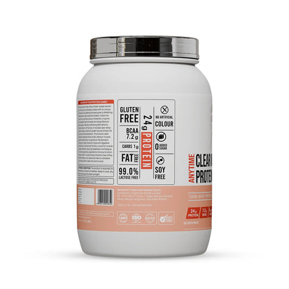 Anytime Clear Whey Protein Isolate, Pink Guava (30 Servings)