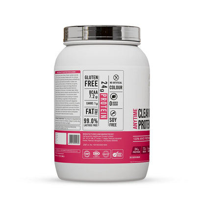 Anytime Clear Whey Protein Isolate, Lychee Martini (30 Servings)