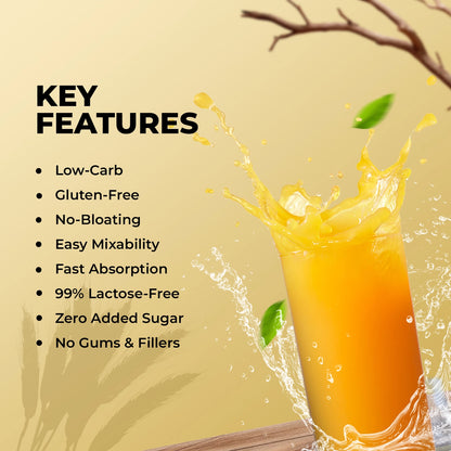 Diet Clear Protein, Juicy Mango (Pack of 15 Sachets)