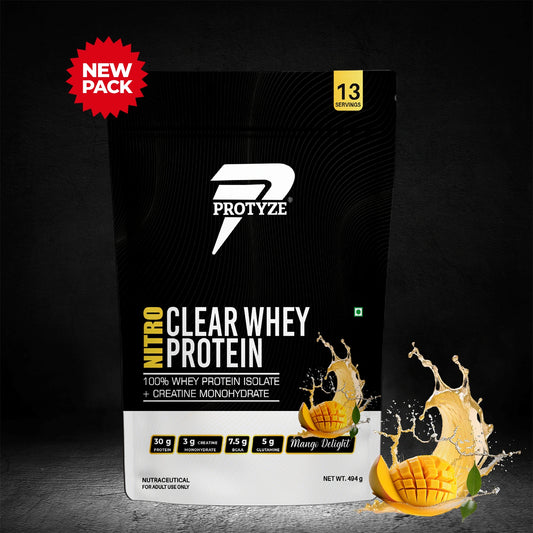 Nitro Clear Whey Protein, Mango Delight 13 Servings