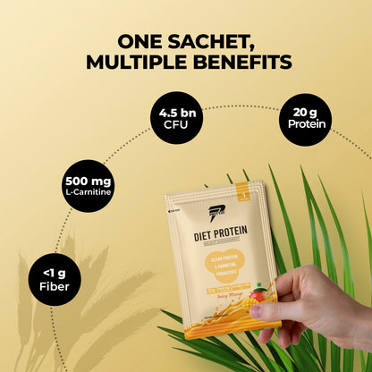 Diet Clear Protein, Juicy Mango (Pack of 15 Sachets)